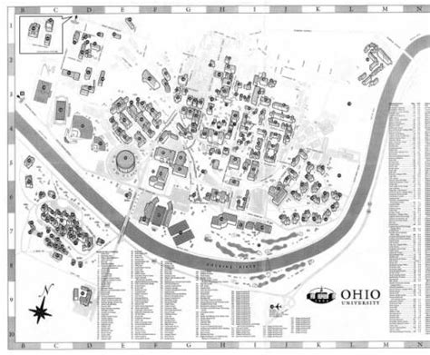 On this tour, you'll see: Ohio University campus map, 2007. :: Ohio University Archives | Ohio university, Campus map ...