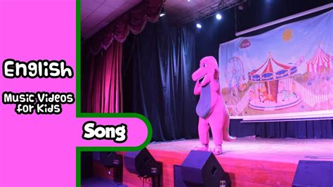 Barney Song Live Do Your Ears Hang Low Song For Kids Youtube