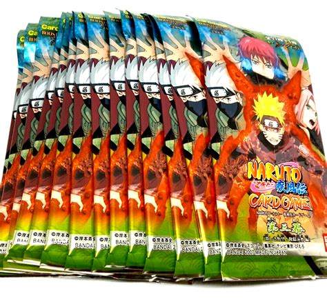 Naruto Card Game Booster Pack Act 3 15 Packs In A Box Bandai Japanese