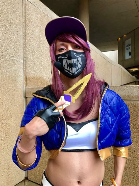 Kda Akali Cosplay League Of Legends Official Amino