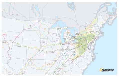 Service Area And Pipeline Maps Enbridge Gas