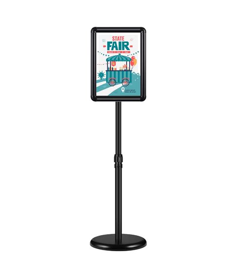 Buy 1 Pack Adjustable Sign Stand 85 X 11 Inch Heavy Duty Pedestal