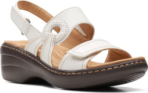 Clarks Womens Collection Merliah Opal Flat Sandals Womens Shoes