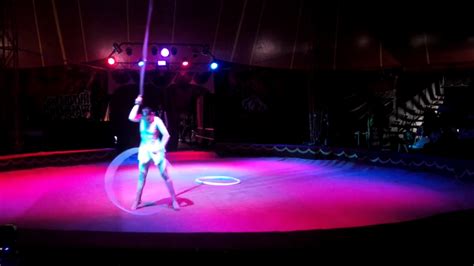 Aerial Hula Hoops Female Circus Act Variety Show Youtube
