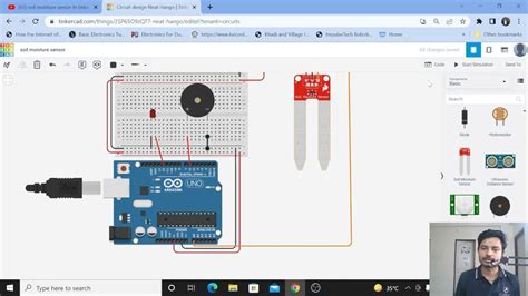 Soil Moisture Sensor With Arduino In Tinkercad How To Use Soil