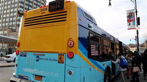 Mta New York City Bus 2018 Nova Bus Lfs Smartbus Articulated 5548 On