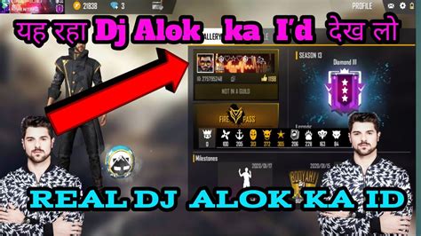His ability is drop the beat. Free fire real dj alok ka profile and Id - YouTube