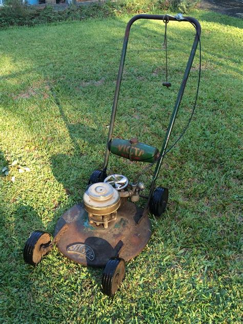 Here Is A Very Early Victa 18 Fan Mower Extremely Hard To Find Not