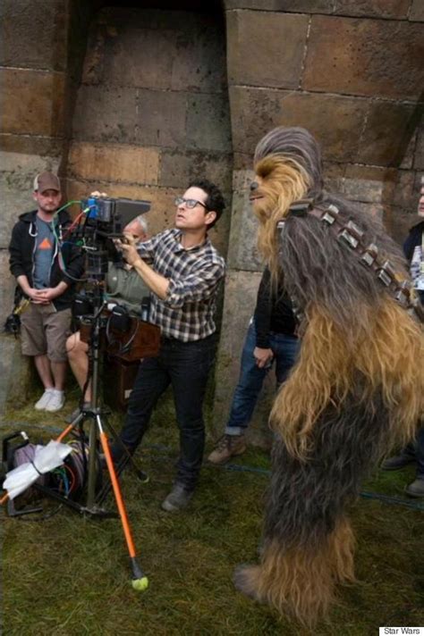 Jj Abrams Shares Behind The Scenes Photos At The Star Wars