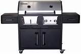 Pictures of Brinkmann Dual Zone Charcoal Gas Grill