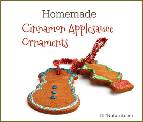 Cinnamon Applesauce Ornaments A Simple And Fun Holiday Activity