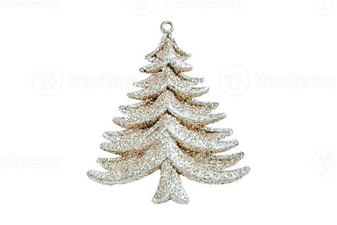 Silver Christmas Tree Isolated On A Transparent Background 21311943 Png
