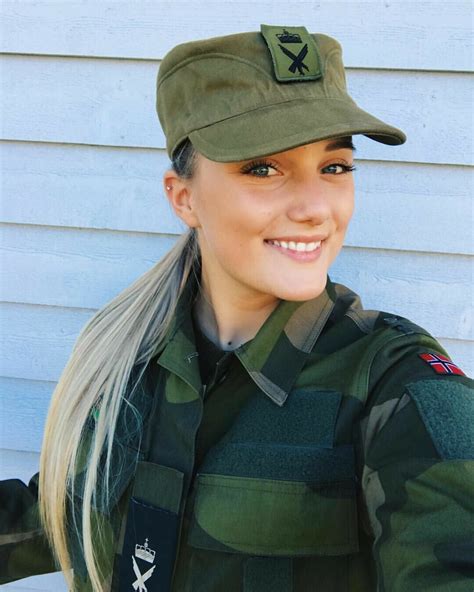 🇳🇴norwegian Army Military Women Army Women Military Girl