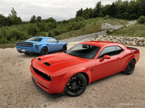 Track Tested 2019 Dodge Challenger Srt Hellcat Redeye Vs 2019 Dodge