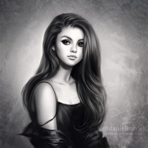 Con la fábrica para colorear online de hellokids, pinta todos los dibujos de selena gomez para colorear sin utilizar. 27 Increíbles retratos inspirados en las grandes estrellas ...