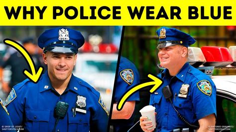 Thats Why Police Always Wear Blue Youtube