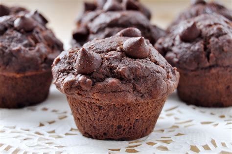 Vegan Gluten Free Double Chocolate Muffins The Colorful