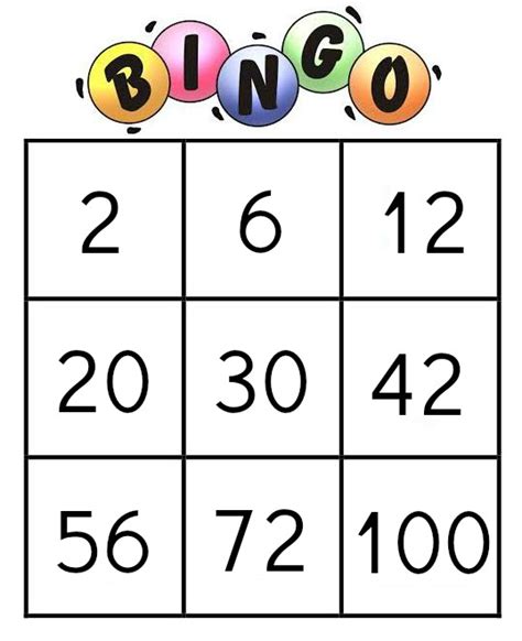 Bingo Da Multiplicação Atividades Escolares