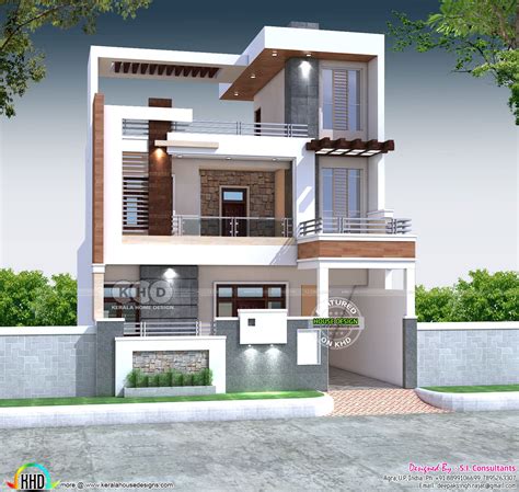 5 Bhk 3000 Square Feet Modern Home Kerala Home Design And Floor Plans
