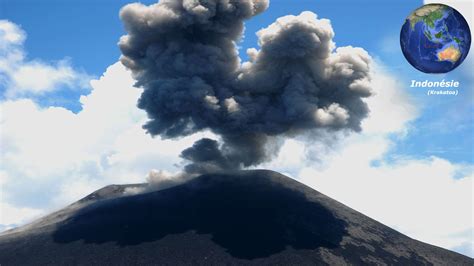 Le Krakatoa En Indonésie Et Son éruption De 1883 Photos Futura