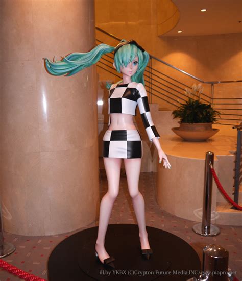 Life Size Hatsune Miku In Cool High Fashion Louis Vuitton Style