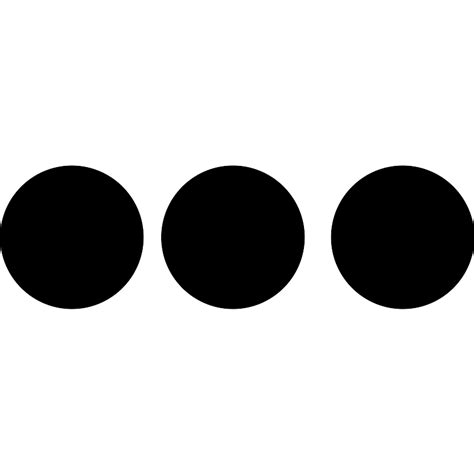 Three Dots Svg Vectors And Icons Svg Repo