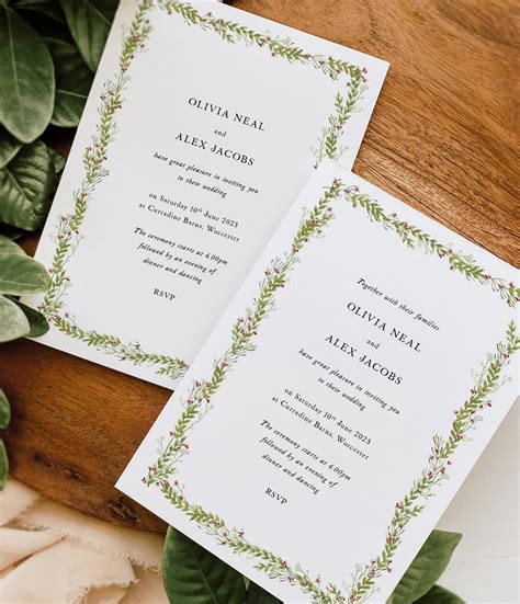 Wedding Invitation And Wedding Stationery Wording