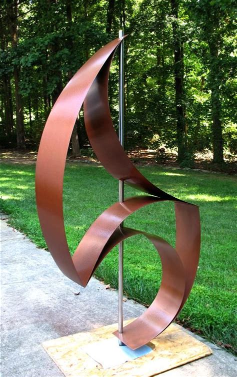 Outdoor Modern Metal Art Sculpture G51 Large By Richard Walker Metal