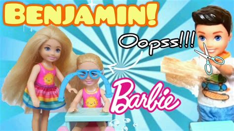 barbie chelsea trouble with benjamin youtube