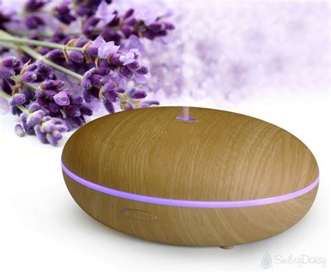 Smiley Daisy Aroma Essential Oil Diffuser 350ml Ultrasonic Cool Mist Whisper Quiet Humidifier