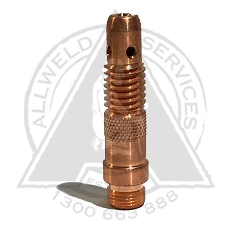 Tig Collet Body 2 4mm 17 18 26 Torch Allweld Services