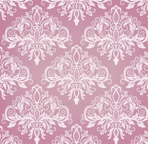 Free Download Free Pink Vintage Floral Pattern Background 02 Titanui
