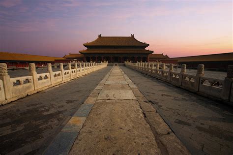 Sunrise Forbidden City Palace Heavenly Purity Photograph By Pius Lee