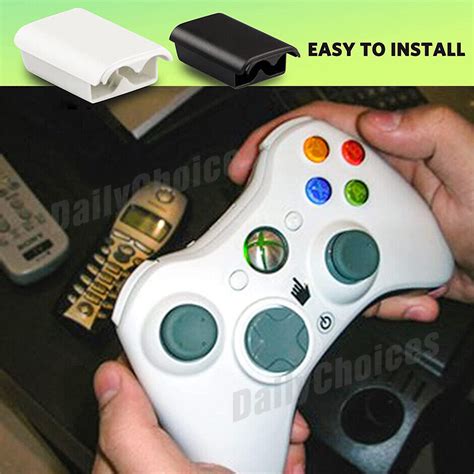 Xbox 360 Controller Battery Cover Case Ebay