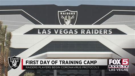 Las Vegas Raiders Report To Training Camp Youtube