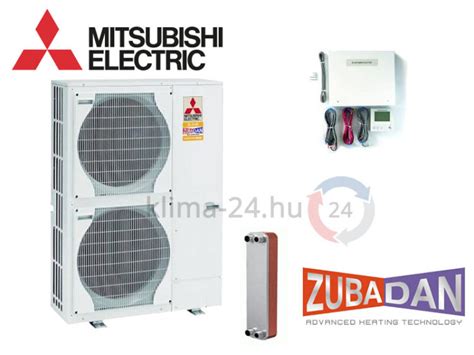 Mitsubishi PUHZ SHW112YHA 032 Naked Zubadan levegő víz hőszivattyú set