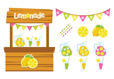 download cute lemonade stand vectors vector art choose from over a million free vectors