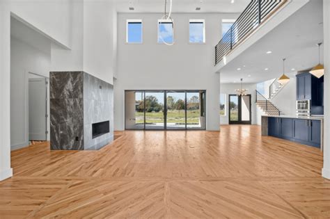 Ultra Modern Farmhouse Frisco Tx Modern Living Room Dallas