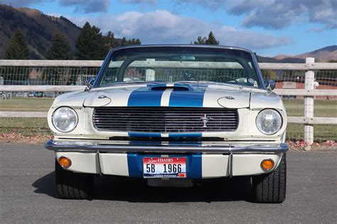 Supercharged 1966 Shelby Mustang Gt350 Continuation Convertible For