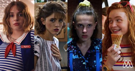 ส่องตัวจริง สาวๆ จาก “stranger things” ซีซั่น 3 กัน the macho