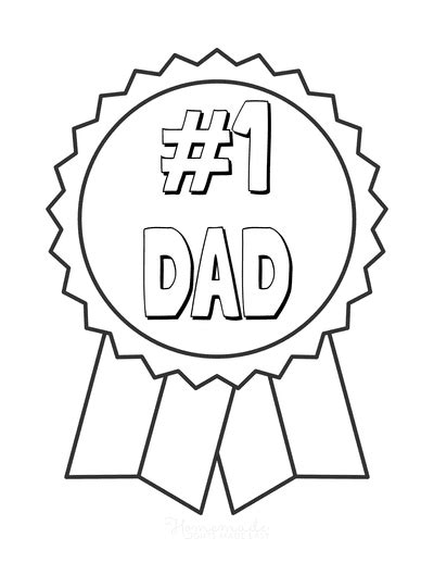 Happy Fathers Day Coloring Pages For Kids