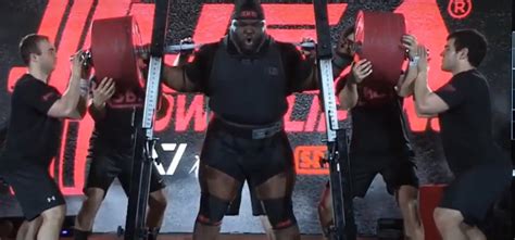 Ray Williams Records Heaviest Squat Ever
