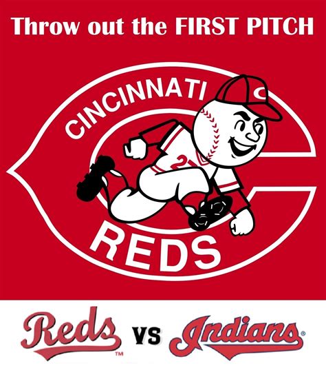 Cincinnati Reds Give Back Night Throw Out The First Pitch