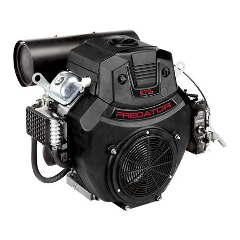 22 Hp 670cc V Twin Horizontal Shaft Gas Engine Epa