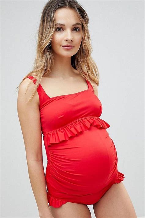 Expectant Moms We Found The 10 Cutest Maternity Swimsuits Of 2018 Maternity Swimsuit