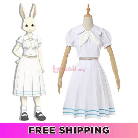 Anime Beastars Cosplay Bunny Girl Haru Uniform Dress For Sale