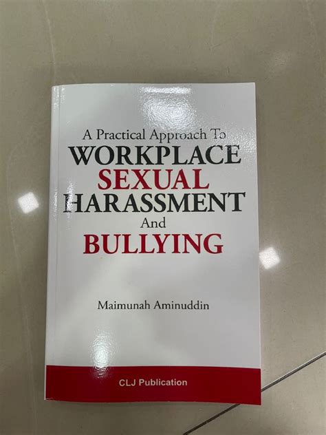 a practical approach to workplace sexual harassment and bullying hobbies and toys books