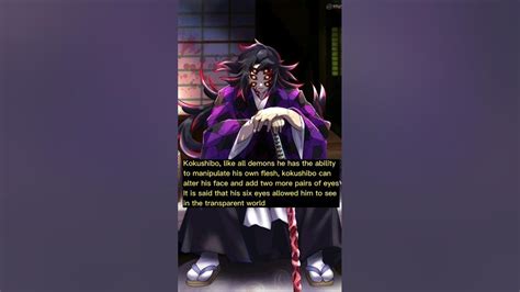 Kokushibo Demon Slayer Trivia Facts Youtube