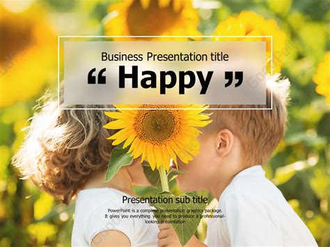 Happiness Ppt Presentation 고퀄리티 프레젠테이션 템플릿 굿펠로
