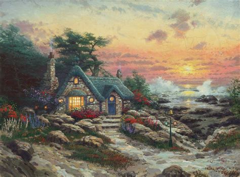 Cottage By The Sea The Thomas Kinkade Company